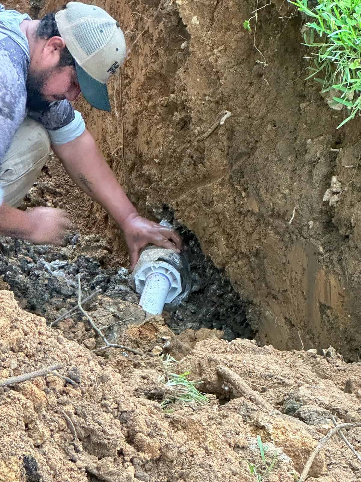 septic tank installation